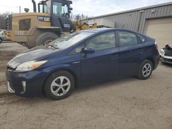 Salvage cars for sale from Copart West Mifflin, PA: 2012 Toyota Prius