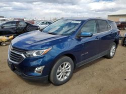 Salvage cars for sale from Copart Brighton, CO: 2020 Chevrolet Equinox LT