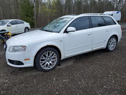 Salvage cars for sale from Copart Bowmanville, ON: 2008 Audi A4 2.0T Avant Quattro