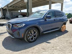 Salvage cars for sale at West Palm Beach, FL auction: 2022 BMW X3 SDRIVE30I