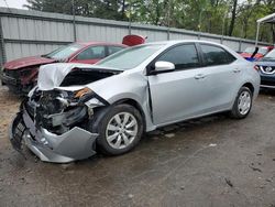 Salvage cars for sale at Austell, GA auction: 2016 Toyota Corolla L