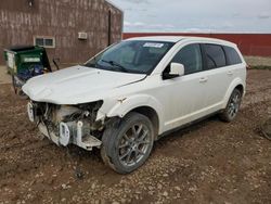 Salvage cars for sale at Rapid City, SD auction: 2019 Dodge Journey GT