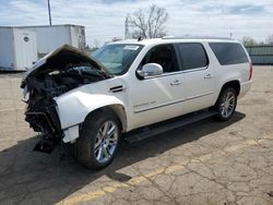 Cadillac Escalade salvage cars for sale: 2012 Cadillac Escalade ESV Platinum