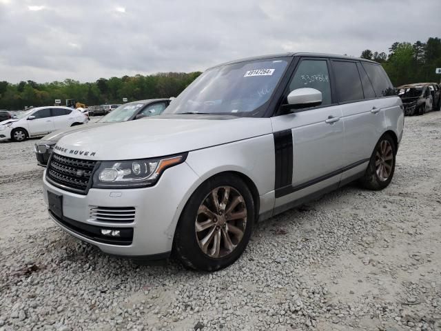 2016 Land Rover Range Rover Supercharged