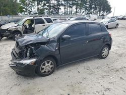 Salvage cars for sale at Loganville, GA auction: 2022 Mitsubishi Mirage ES