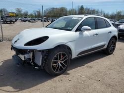 Salvage cars for sale at Chalfont, PA auction: 2022 Porsche Macan S