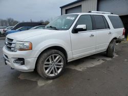 Salvage cars for sale at Duryea, PA auction: 2017 Ford Expedition Limited