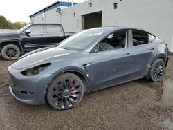 Tesla salvage cars for sale: 2022 Tesla Model Y