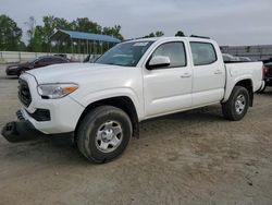 Salvage cars for sale from Copart Spartanburg, SC: 2018 Toyota Tacoma Double Cab