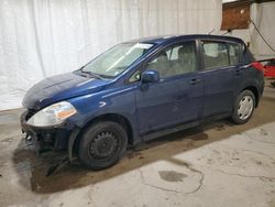 Salvage cars for sale from Copart Ebensburg, PA: 2009 Nissan Versa S