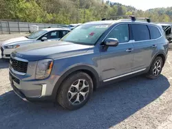 Salvage cars for sale from Copart Hurricane, WV: 2022 KIA Telluride EX