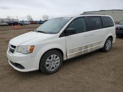 Salvage cars for sale at Rocky View County, AB auction: 2013 Dodge Grand Caravan SE