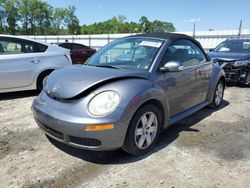 Volkswagen salvage cars for sale: 2007 Volkswagen New Beetle Convertible Option Package 1