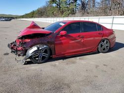 Salvage cars for sale at Brookhaven, NY auction: 2017 Honda Accord Sport Special Edition