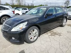 Salvage cars for sale from Copart Bridgeton, MO: 2011 Infiniti G37