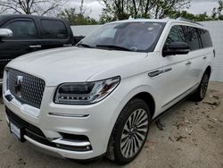 Salvage cars for sale from Copart Bridgeton, MO: 2019 Lincoln Navigator Reserve