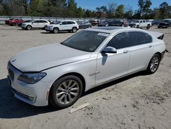 Salvage cars for sale at Hampton, VA auction: 2015 BMW 740 LI