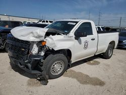 Salvage cars for sale at Haslet, TX auction: 2021 Chevrolet Silverado C1500