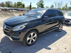 Mercedes-Benz salvage cars for sale: 2016 Mercedes-Benz GLE 350