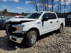 Salvage cars for sale from Copart Candia, NH: 2019 Ford F150 Supercrew