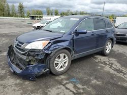 Salvage cars for sale from Copart Portland, OR: 2011 Honda CR-V EXL