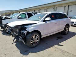 Salvage cars for sale from Copart Louisville, KY: 2014 Audi Q7 Premium Plus