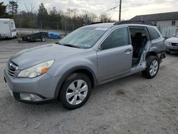 Salvage cars for sale from Copart York Haven, PA: 2010 Subaru Outback 2.5I Limited