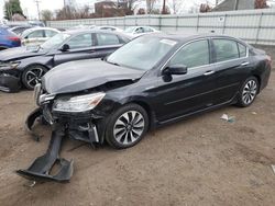 Vehiculos salvage en venta de Copart New Britain, CT: 2017 Honda Accord Touring Hybrid