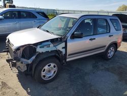 Salvage cars for sale at Mcfarland, WI auction: 2005 Honda CR-V LX