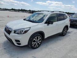 Salvage cars for sale at Arcadia, FL auction: 2019 Subaru Forester Limited