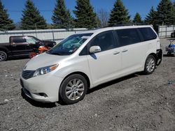 Salvage cars for sale from Copart Albany, NY: 2014 Toyota Sienna XLE