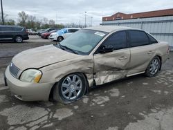 Salvage cars for sale from Copart Fort Wayne, IN: 2007 Mercury Montego Premier