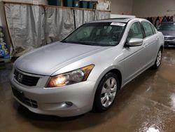 Honda Accord EXL salvage cars for sale: 2009 Honda Accord EXL