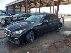 Salvage cars for sale from Copart Riverview, FL: 2015 Infiniti Q50 Base