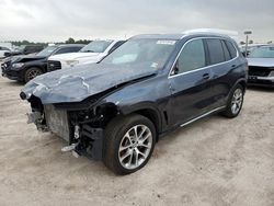 Salvage cars for sale from Copart Houston, TX: 2021 BMW X5 XDRIVE40I