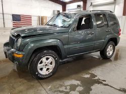 Salvage cars for sale at Avon, MN auction: 2003 Jeep Liberty Limited