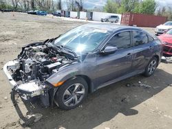 Salvage cars for sale from Copart Baltimore, MD: 2019 Honda Civic LX