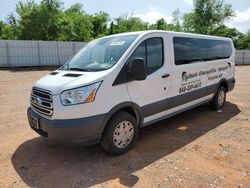 Salvage cars for sale at Oklahoma City, OK auction: 2015 Ford Transit T-350