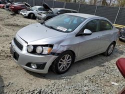 Salvage cars for sale at Waldorf, MD auction: 2012 Chevrolet Sonic LT