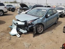 Salvage cars for sale from Copart Elgin, IL: 2016 Toyota Prius