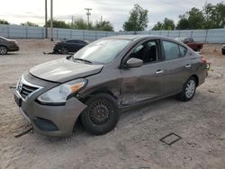 Salvage cars for sale at Oklahoma City, OK auction: 2015 Nissan Versa S