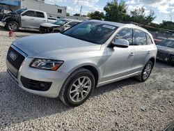 Salvage cars for sale from Copart Opa Locka, FL: 2012 Audi Q5 Premium Plus