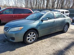 Toyota salvage cars for sale: 2011 Toyota Camry Base