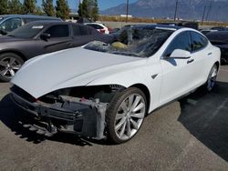 Vehiculos salvage en venta de Copart Rancho Cucamonga, CA: 2015 Tesla Model S 60