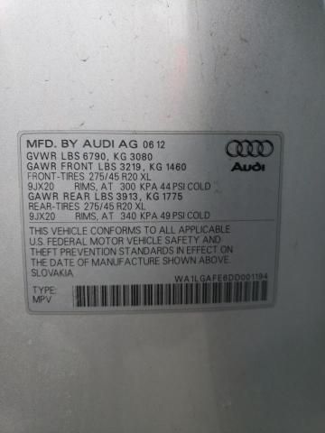 2013 Audi Q7 Premium Plus