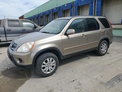 Salvage cars for sale at Columbus, OH auction: 2005 Honda CR-V SE