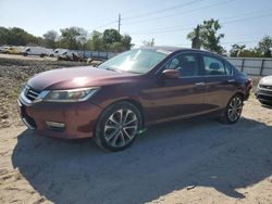 Salvage cars for sale from Copart Riverview, FL: 2013 Honda Accord Sport