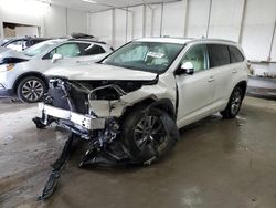 Toyota Highlander Vehiculos salvage en venta: 2014 Toyota Highlander XLE