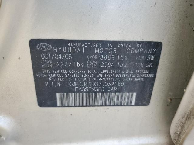 2007 Hyundai Elantra GLS