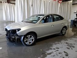 Salvage cars for sale from Copart Albany, NY: 2010 Hyundai Elantra Blue